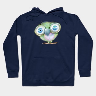 Burt the Big-Eyed Bird Hoodie